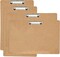 4-Pack Extra Large 11×17 in Wooden Clipboards – Vertical & Horizontal, Low Profile for Drawing & Art